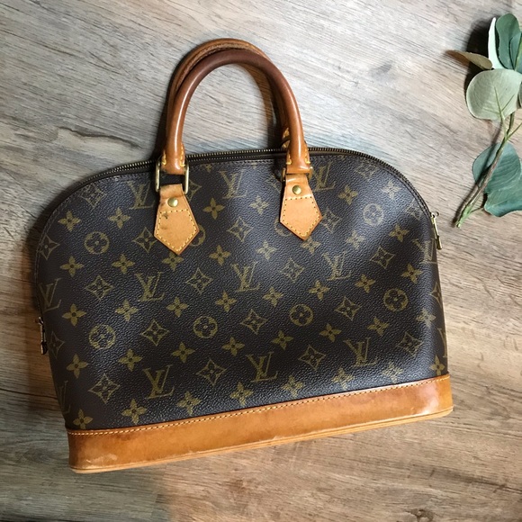Louis Vuitton Handbags - Louis Vuitton Handbag Alma M51130 Brown Monogram